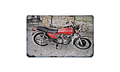 Benelli 500Ls Motorbike A4 photo Retro Bike