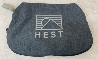 Hest 22'' x 15'' x 8'' Collapsible Blue Camping / Hiking Pillow *Cover ONLY* 