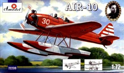 Amodel 72239 AIR-10 Floatplan Airliner, scale plastic model kit