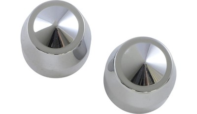 Accutronix TAC101-EC 1in. Elite Chrome Front Axle Caps