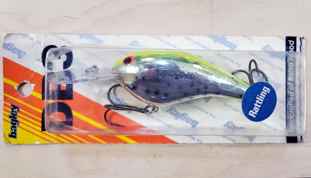 Bagley DB3R-9SD9 Fishing Lure ~ Vintage ~ Collectible