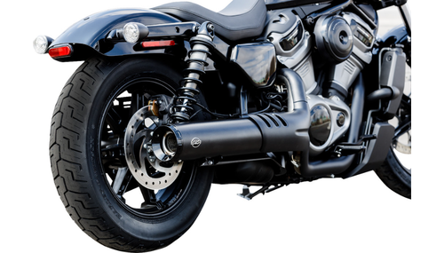 S&S Grand National Slip On Muffler Pipe Black Each 4.5