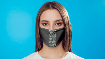 Do One Thing every day that makes you happy - 7 layer mask