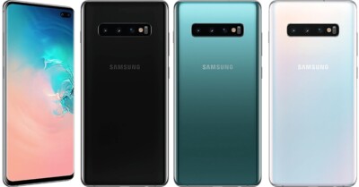 Galaxy - galaxy s10 plus　au 訳あり Original Samsung S10+ Plus SM-G975U1 Smartphone 6.4