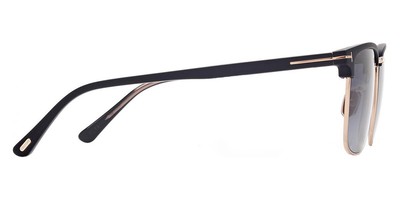Pre-owned Tom Ford Ft0997-h Hudson-02 Sunglasses Men Square 55mm 100% Authentic In Polarized Gradient Smoke