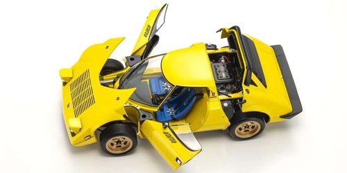 KYOSHO ORIGINAL 1/18 ランチア ストラトス HF (イエロー KYOSHO ORIGINAL 1/18scale Lancia Stratos HF (Yellow) No