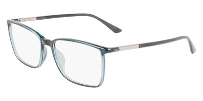 Calvin Klein CK22508 Eyeglasses Men Petrol Rectangle 55mm New & Authentic
