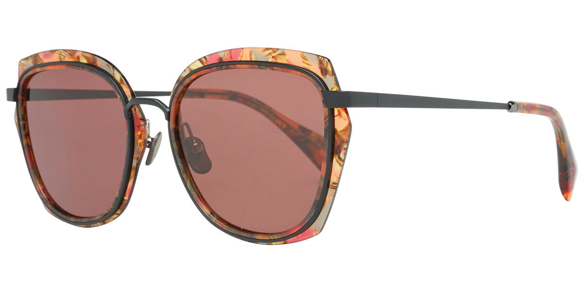 Yohji Yamamoto 5023-064 Red / Red Lens Sunglasses | eBay