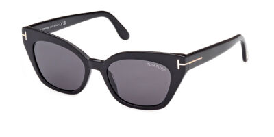 Pre-owned Tom Ford Sunglasses Ft1031 Juliette 01a Black Grey Woman In Gray