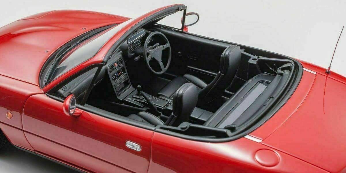 1/18 Mazda Eunos MX5 Miata Spider Roadster Red Resin Model