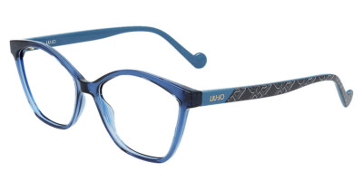 NEW Liu Jo LJ 2726 424  Crystal Blue Eyeglasses 53mm with LJ Case