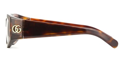 Pre-owned Gucci Gg1401s-002-53 Havana Havana Brown