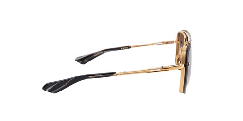 Pre-owned Dita Mach Six Dts 121-01 Yellow Gold Titanium Gray Gradient Authentic Sunglasses