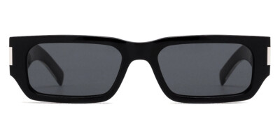Pre-owned Saint Laurent Sl 660 Sunglasses Unisex Black/crystal 54mm 100% Authentic