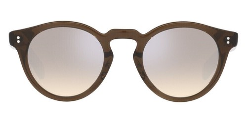 Pre-owned Oliver Peoples Ov5450su 162532 Martineaux Sunglasses Espresso Moondust Gradient In Clear, Ready For Your Rx