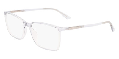 Calvin Klein CK22508 Eyeglasses Men Crystal Smoke Rectangle 55mm New & Authentic