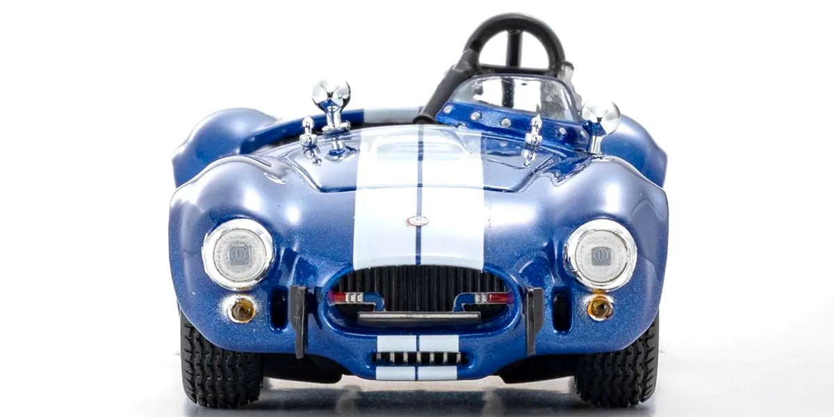 Kyosho 1:43 1966 Shelby Cobra 427 SC Racing, Silver