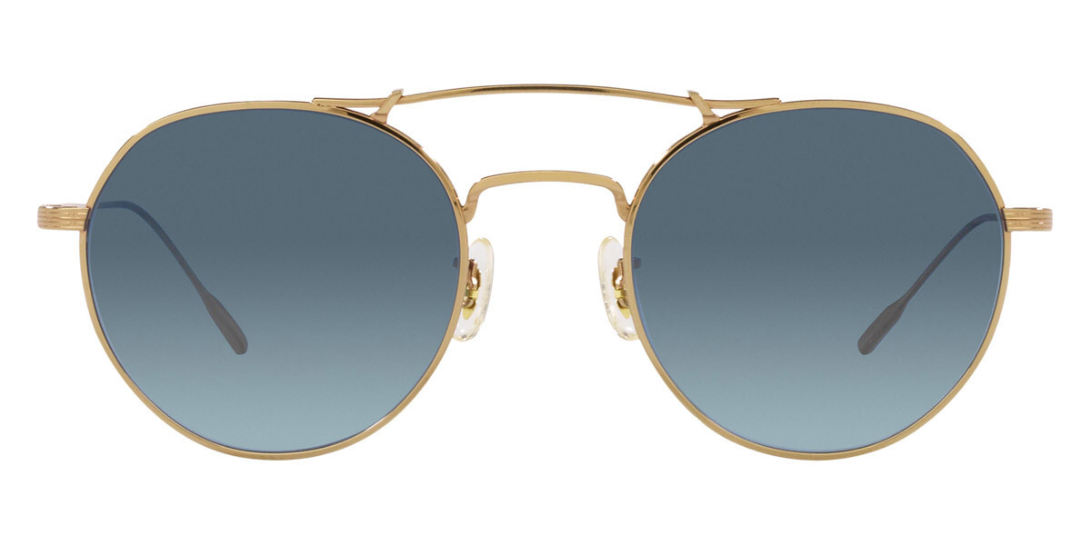 Pre-owned Oliver Peoples Brand 2023  Sunglasses Ov 1309st 5292q8 Reymont Authentic Case In Blue