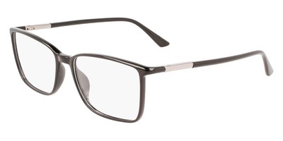 Calvin Klein CK22508 Eyeglasses Men Black Rectangle 55mm New 100% Authentic