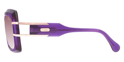 Pre-owned Cazal Sunglasses 8508-001 Violet Gold Frame Violet Gradient Lens
