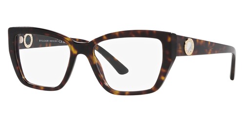 Bulgari Womens 55mm Havana Opticals BV4221-504-55
