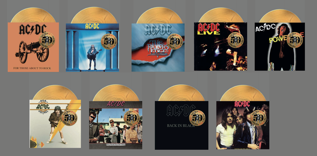 【新品未開封】【レコード】AC/DC Live完全生産限定盤Gold Vinyl AC/DC - Live [Complete Production Limited Edition/Gold Vinyl
