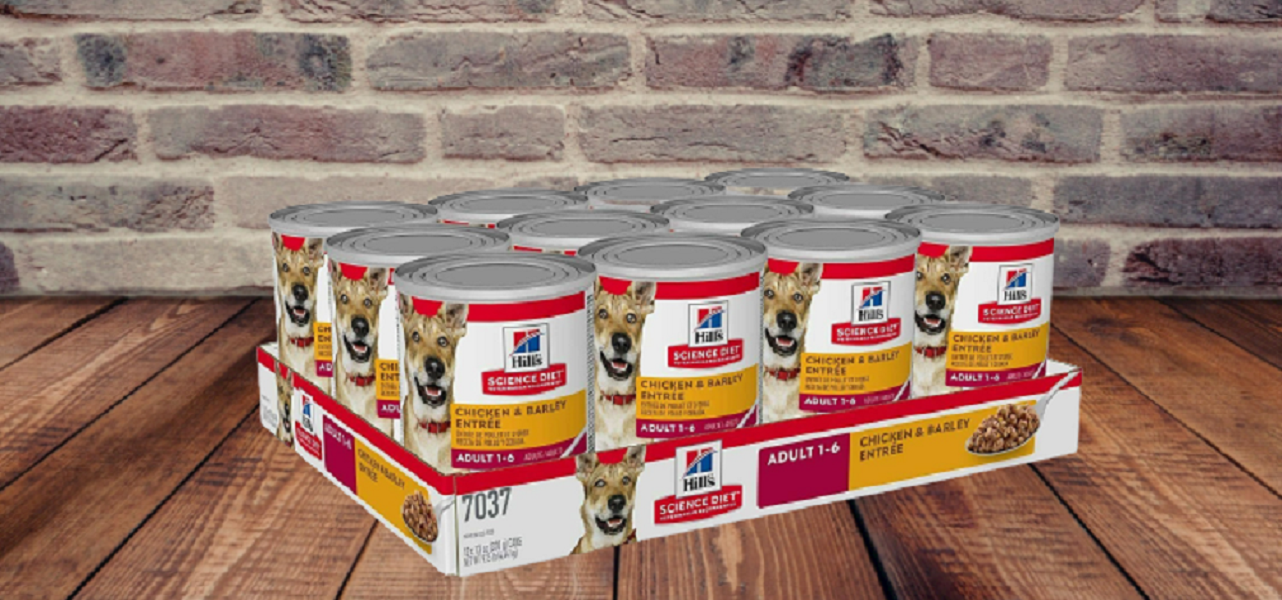 Hill's Science Diet Adult 1-6 Wet Dog Food, Chicken or Beef