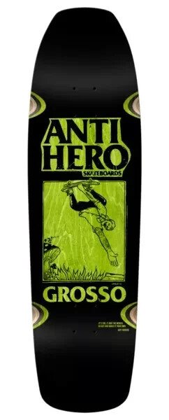 ANTI HERO JEFF GROSSO GROSSO’S 9.25 Antihero 9.25 Antihero Skate Shop Day 2025 Grosso V1 Deck