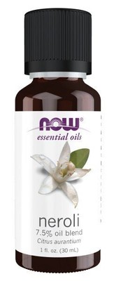 Now Foods Масло Нероли 7,5%, жидкость на 1 унцию