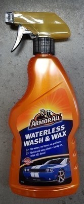 Armor All Waterless Wash & Wax Trigger 500ml Car Care Detailing Auto ARM27500EN