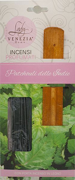 20 Bastoncini Incenso Profumati Patchouli Delle Indie Porta Incenso Legno hmj