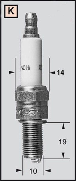 Bougie Champion Ducati Diavel Titane 1200 2015 Rk2dc