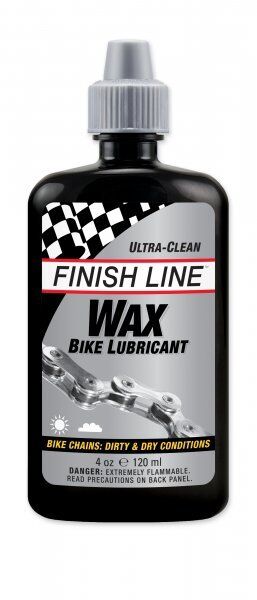 Finish Line Wax Bike Lube Chain Oil Drip Bottle Economy Size 4oz Ounce