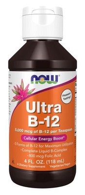 Now Foods Ultra B-12 4 унции жидкости