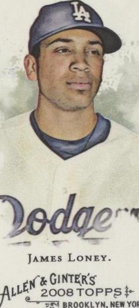 Topps Allen & Ginter's 2008 - James Loney #18