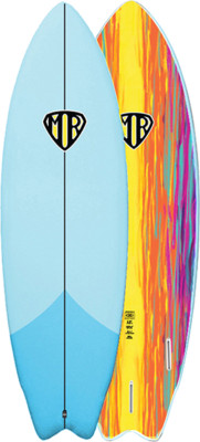 Ocean & Earth Softboards | Epoxy Mark Richards Twin Sky Blue | Choose Size!
