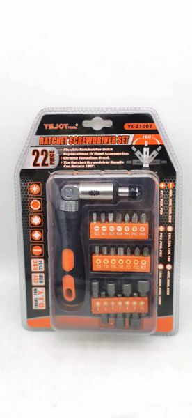 Set Kit Cacciavite Angolare Con Punte Torx Croce Taglio 22in1 sus