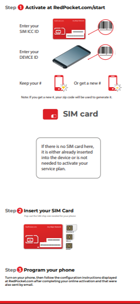 $30/Mo Red Pocket Prepaid Plan: UnImtd Everything, GSMA 25GB