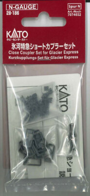 Hobby Center Kato 28-186 Close Coupler Set for Glacier Express