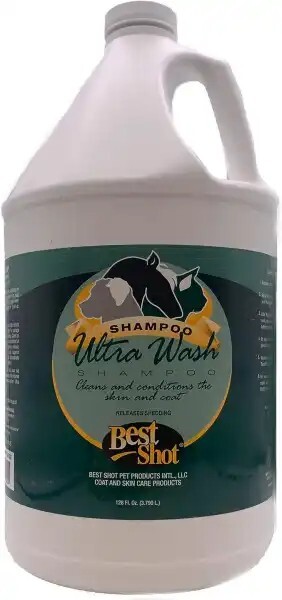 Best Shot Ultra Wash Shampoo with Pet Coat Release Technolog