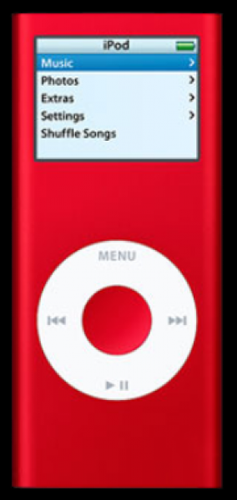 RARE New Apple Ipod Nano With V8 Juice Logo Engraving And