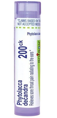 Boiron Phytolacca Decandra 200CK в гранулах 80