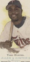 2006 Topps Allen & Ginter's - Torii Hunter #168