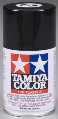 Tamiya 85014 Spray Lacquer TS-14 Black 100ml Spray Can