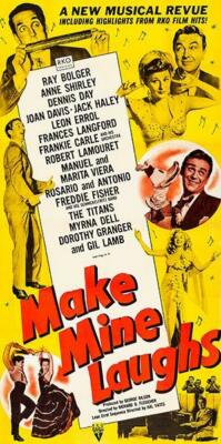 Make Mine Laughs - 1949 - Movie Poster Magnet