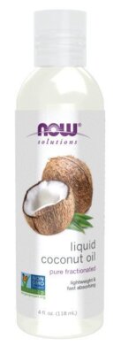 Жидкое кокосовое масло Now Foods Solutions 4 жидких унции