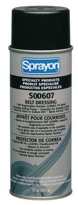 Sprayon Sc0607000 Belt Dressing Sp 607, No Food Contact, 11 Oz Aerosol Can,