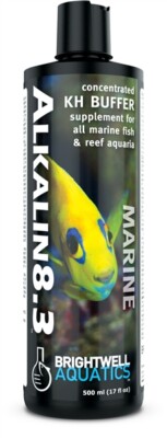 Brightwell Alkalin 8.3 Liquid pH & KH Buffer 250 mL Fish Tank Additive