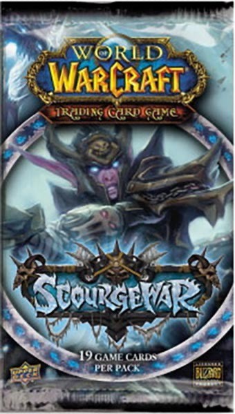 World of Warcraft WoW TCG : Scourgewar Booster Pack x 6