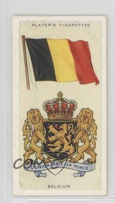 1936 Player's National Flags and Arms Tobacco Belgium #4 1i3